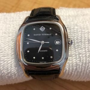 David Yurman Thoroughbred Watch with diamonds